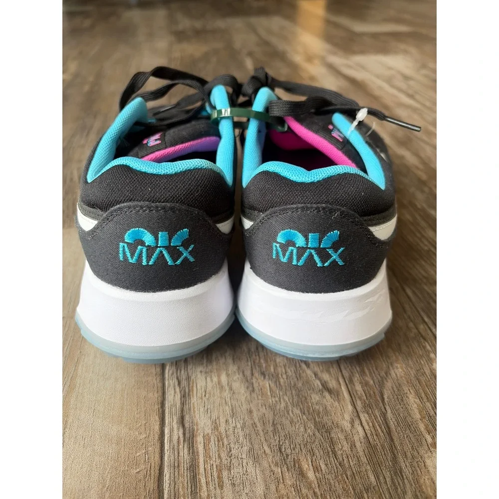 Nike Air‎ Max Motif Black University Blue Pink Youth 6.5Y